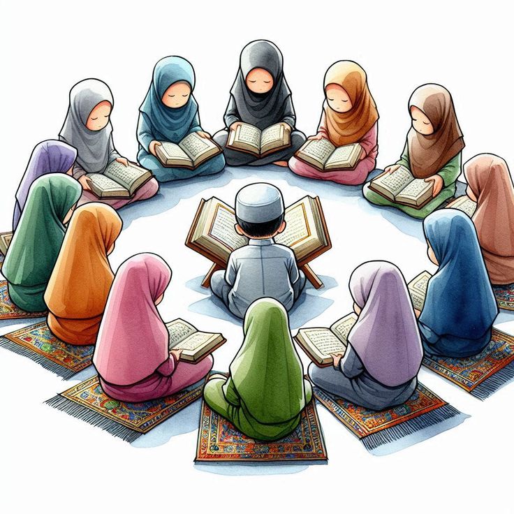 Open Quran prepared for focused Tajweed study and recitation practice.